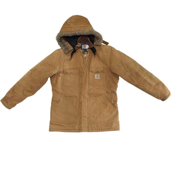 Vintage Carhartt Blanket-lined Work Jacket 40 United Garment Workers Of America - Picture 1 of 16